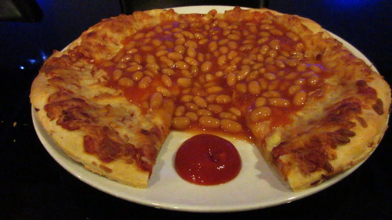 Image result for pizza and beans