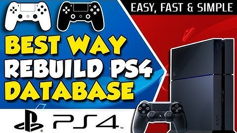 🔨 HOW TO REBUILD PS4 DATABASE | REDUCE PS4 LAG (Easy & Working 2020)