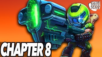 MIGHTY DOOM Chapter 8 Boss Battle Gameplay Walkthrough Part 1[iOS Android]