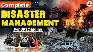 Complete Disaster Management for UPSC CSE in 1 video | Marathon session for UPSC  | onlyIAS
