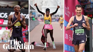 London Marathon: Peres Jepchirchir breaks record as elite runners secure Olympic places