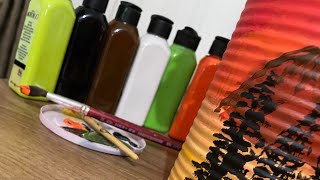 Atik Değerlendi̇rme Kutudan Vazo Yapımı