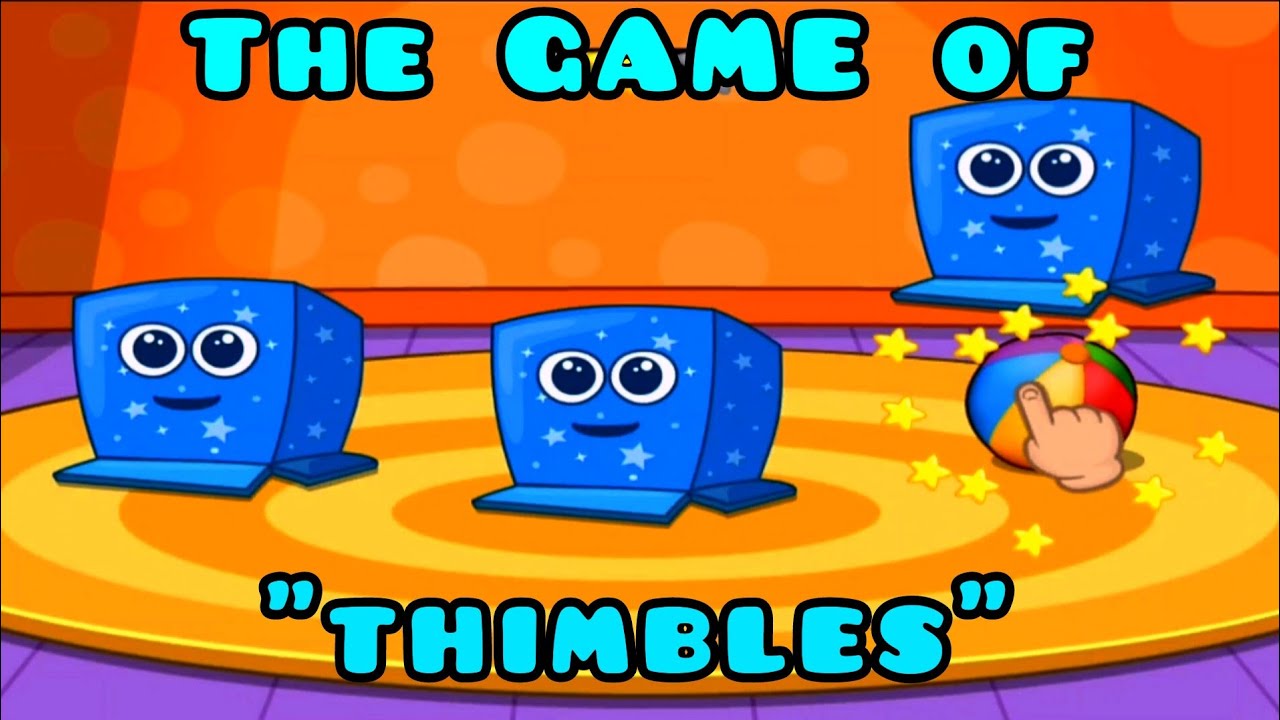 🤖The GAME of "thimbles" is an educational game with a child. Guess