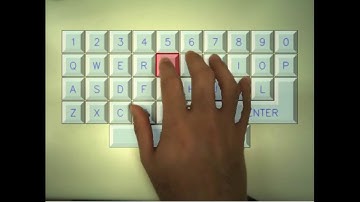 Multi-finger AR Typing Interface for Mobile Devices