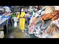 Walking tour Pattaya Naklua Fish Market 芭提雅那歌海鮮市場