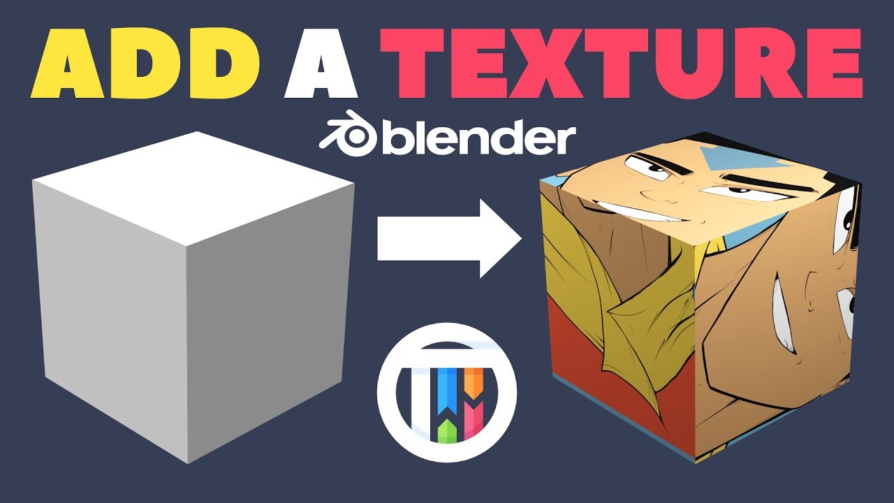 How to a Texture to an Object in Blender 2.8 Eevee - YouTube