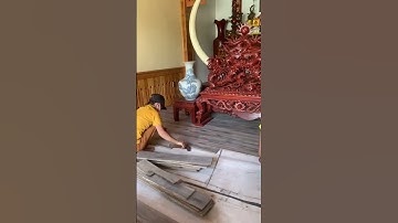 Thi công sàn gỗ cốt đen Paracel Luxury tại Hưng Yên - 0944200579 #trieusango