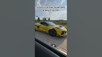 Corvette ZR1 vs Nissan GTR