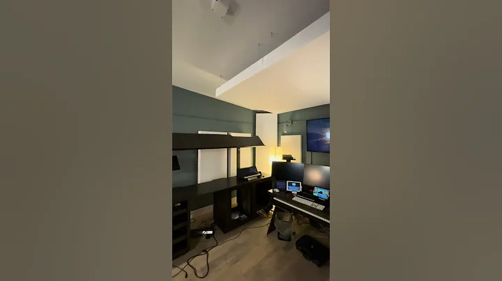 @muratselcuk Recording Studio Install Complete With 15 Of Our 4” & 8” Standard White Bass Traps!