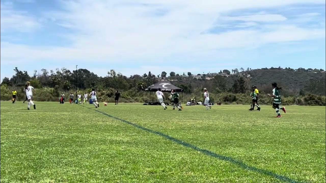 Ashley scores a goal at the surf cup San Diego 2022 YouTube