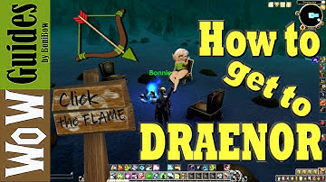 (BFA) How to get to DRAENOR  as a boosted character! | 2019|