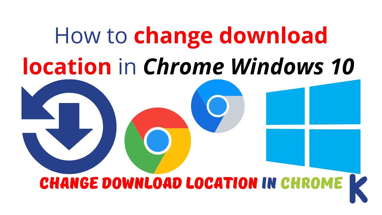 How to change download location in Chrome Windows 10 | Change download location in Chrome