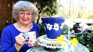 How To Restore Old Broken Terracotta Flower Pot Ga. by helen wyatt 15,279 views 2 years ago 1 hour, 21 minutes