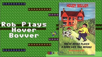 Rob Plays "Hover Bovver" (C64)