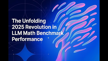 The Unfolding 2025 Revolution in LLM Math Benchmark Performance
