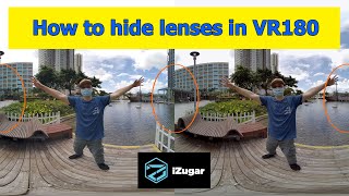 VR180 tutorial: How to hide lenses in deliverable