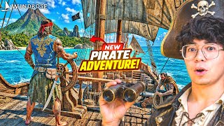 The Pirate Adventure Begins! Can I Become the Greatest Pirate? | Windrose Part 4