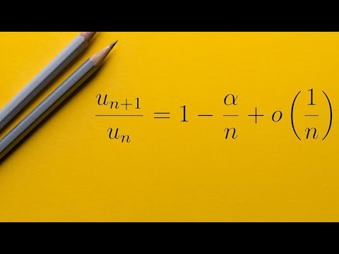 Séries numériques : Formule de Stirling 