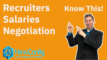 Recruiters, Salaries, and Negotiation