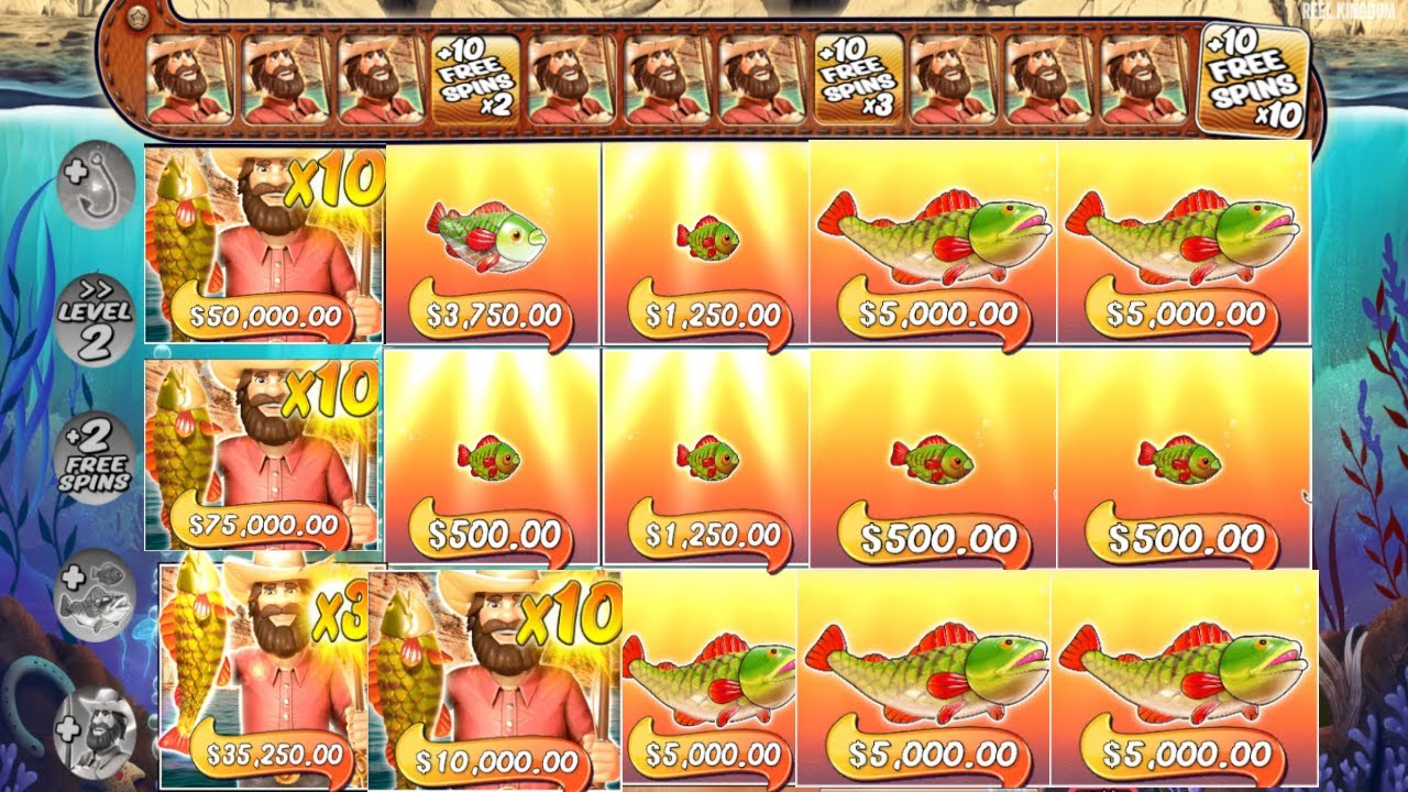 BIG BASS SPLASH X10 MULTIPLIER BONUS BUY ONLINE CASINO ONLINE SLOT ...