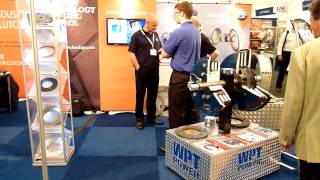 Industrial Clutch Parts at the Europort Exhibition, Rotterdam November 2011