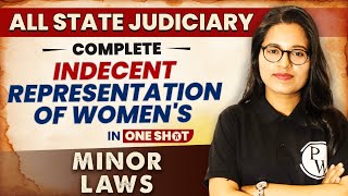 Indecent Representation of Women's ACT-1986 (One Shot) | Minor Law | All State Judiciary Exam