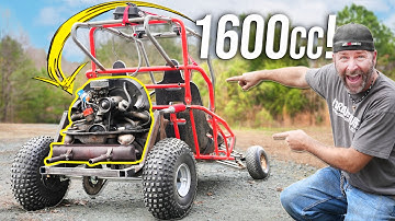 We Built a Volkswagen Beetle Powered Go Kart!