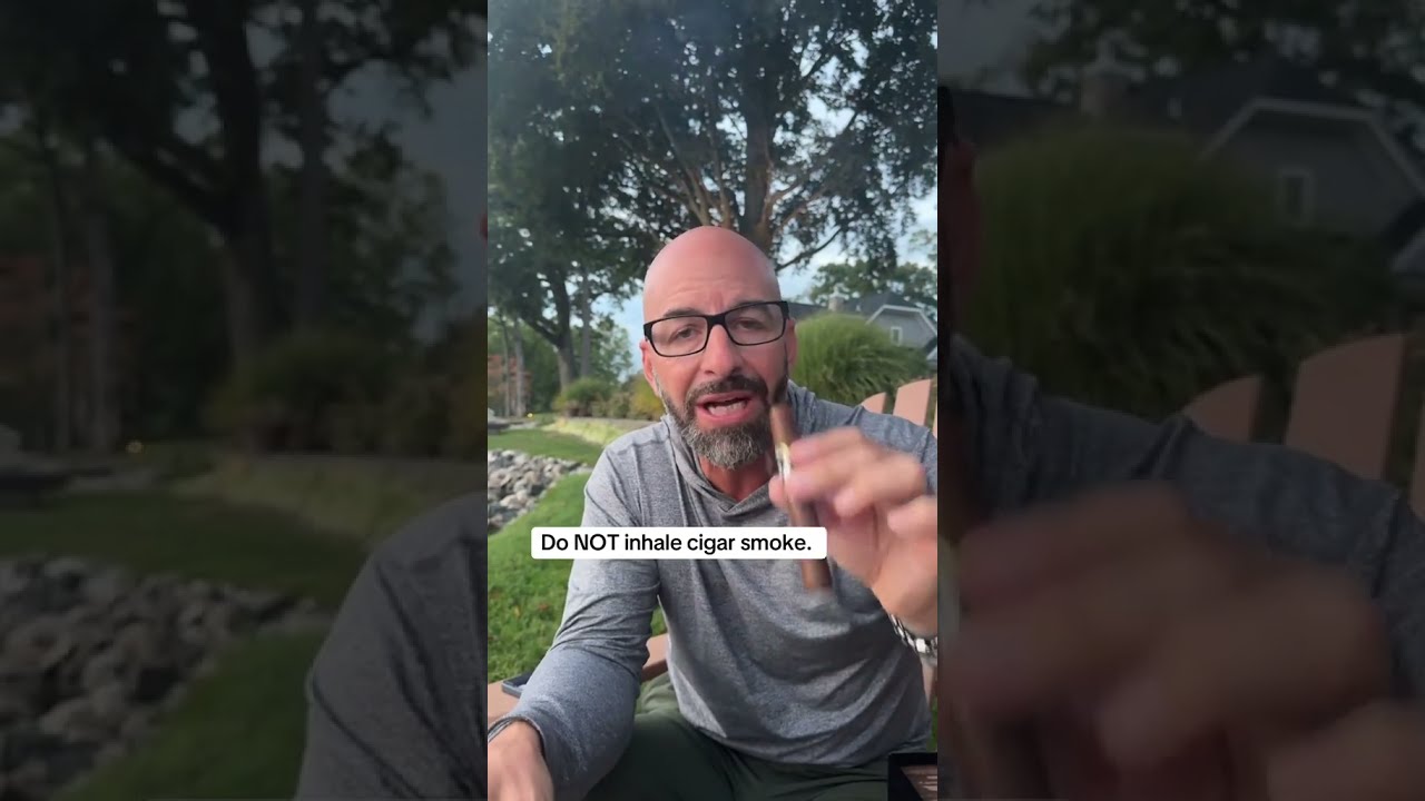 How To PROPERLY Smoke A Cigar 