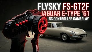 Flysky FS-GT2F: Jaguar E-Type '61 - Gran Turismo 7 PS5 | RC Controller Gameplay (POV) screenshot 4