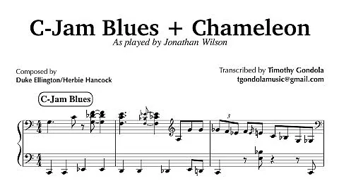 Jonathan Wilson| C-Jam Blues & Chameleon Medley| F...