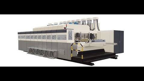 High Definition Flexo Printer Slotter Die Cutter Machine , YIKE GROUP, carton machine