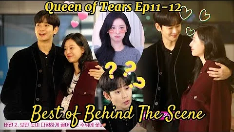 Queen of Tears Behind The Scenes are as GOOD as the Drama😍 #queenoftearskdrama #kimsoohyun #kimjiwon