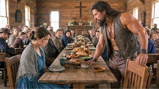 They Left Her Sitting Alone At The Church Supper—Then The Mountain Man Said, Sit With Me