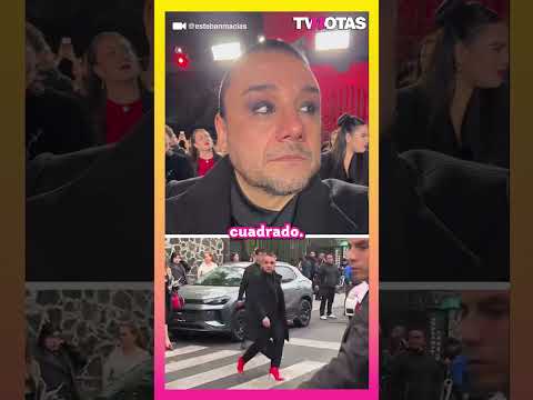 ¿Todo un fashionista? Así fue el look de Esteban Macías que se robó las miradas