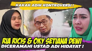 RIA RICIS & OKY SETIANA DEWI KONTROVERSI ! PAHAM AGAMA BIKIN FILM KOK GAK GENAH USTAD ADI BICARA