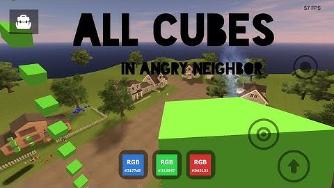 Angry Neighbor  how to find all cubes