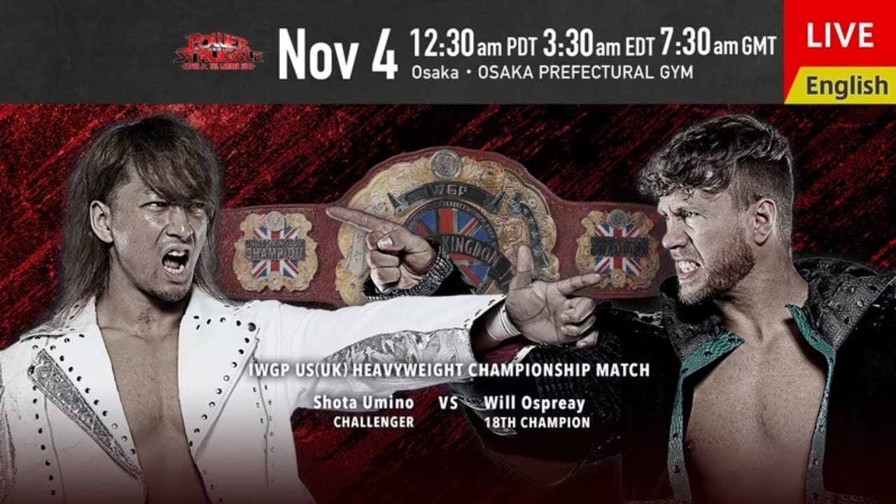 NJPW Power Struggle 2023 Recap YouTube