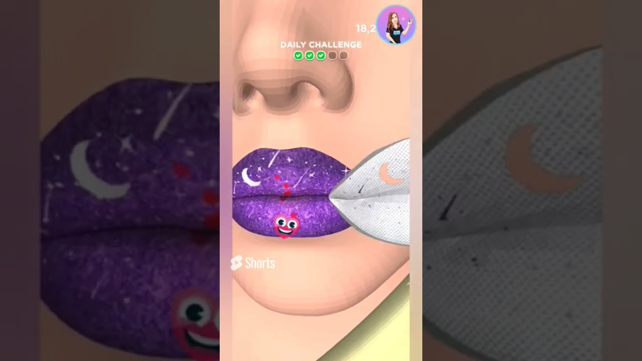 Lip Art 3D - Level 1 - 16 - [ Game] - Game Play • Game Solver
