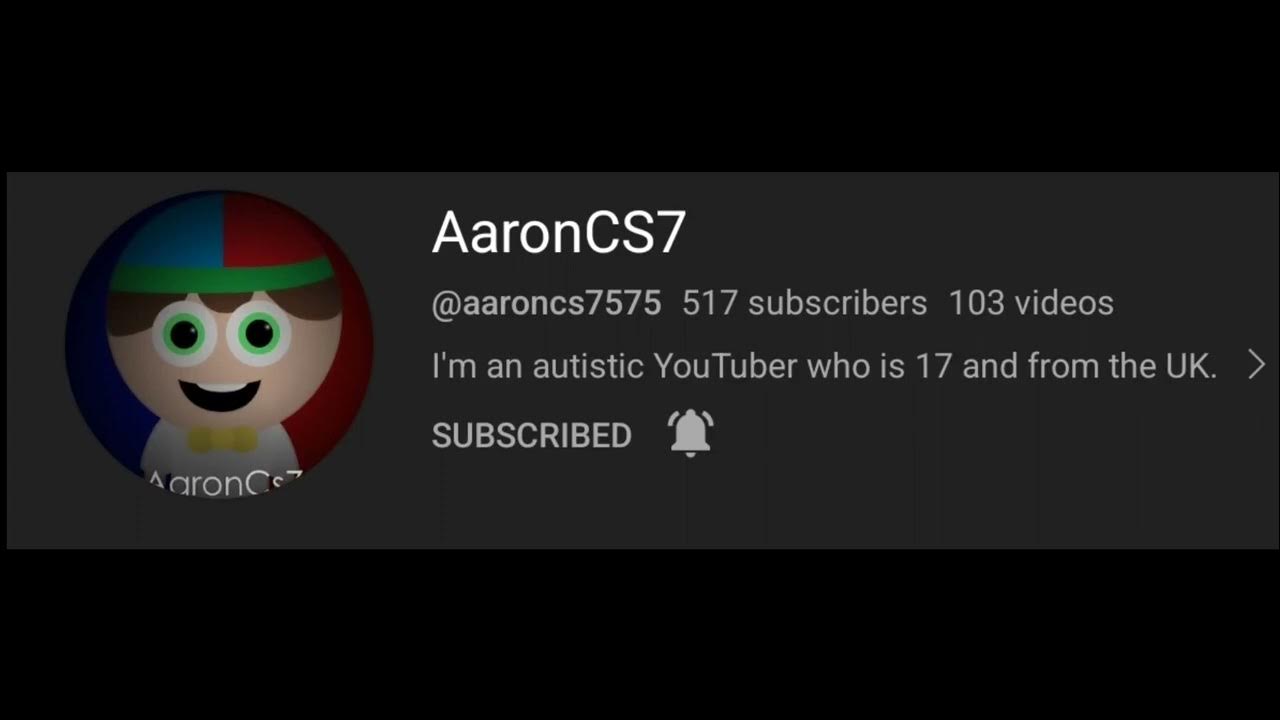 Shoutout to my best friend aaroncs7 youtube