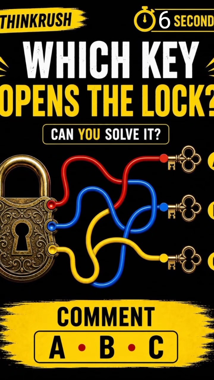 Which Key Opens The Lock? 🔑 Only 1% Can Solve! #shorts - YouTube
