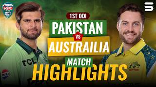 Short Match Highlights | Pakistan vs Australia | 1st OD | ODI Series 2026 | PCB | M9J1H screenshot 1