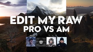 I let 4 PROS and 2000 AMATEURS edit my PHOTOS | The results were amazing