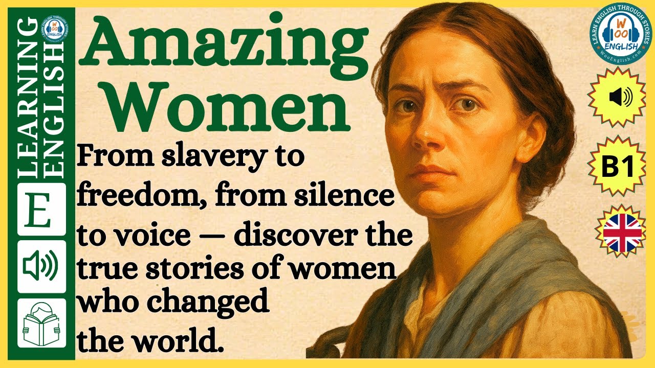 Learn English through Story ⭐️ Amazing Women || Graded Reader || English Stories