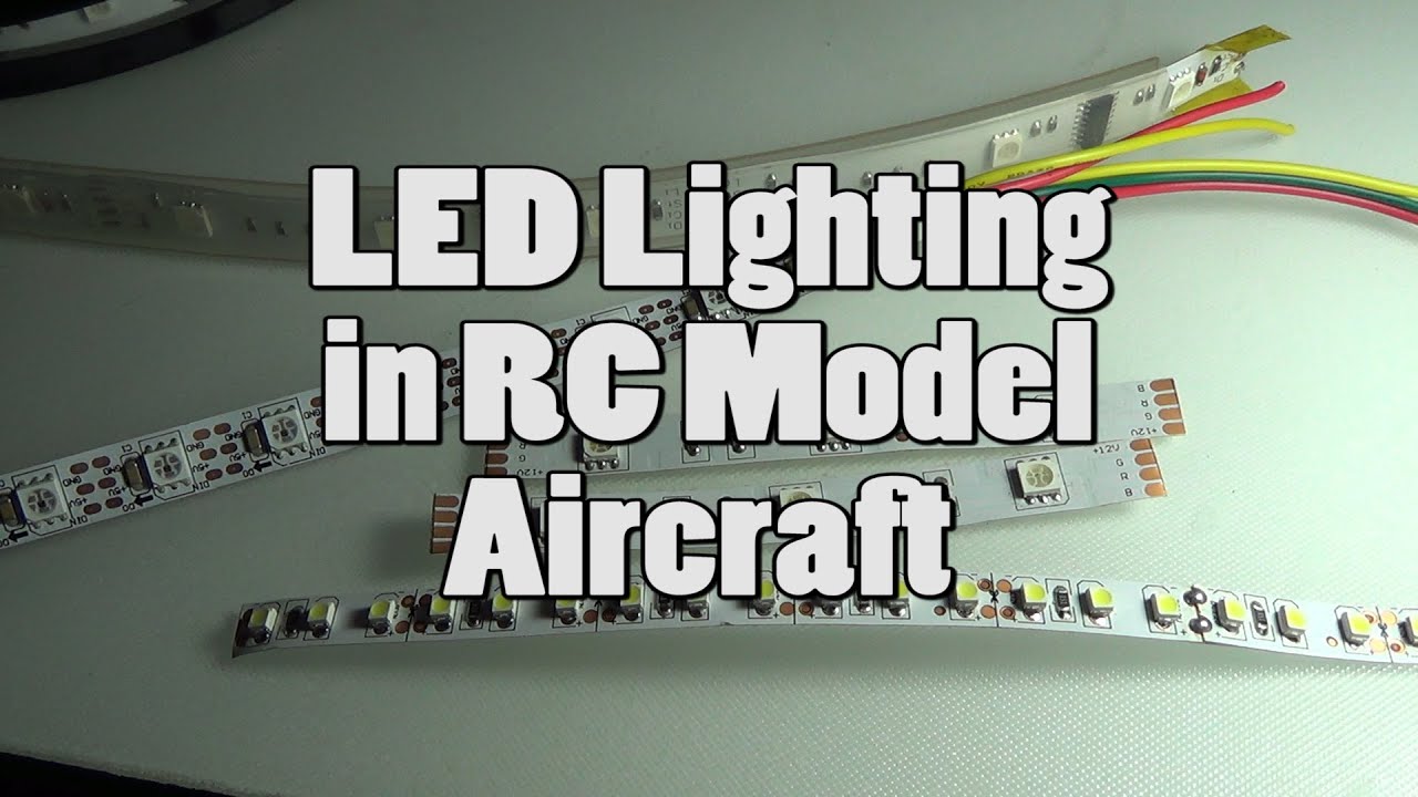LED Lighting in RC Model Aircraft YouTube