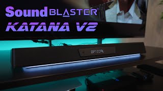 Sound Blaster Katana V2 Soundbar Review - A Pleasant Surprise!