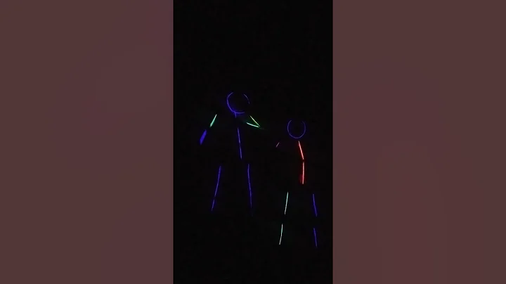 Glo stick dance challenge.. We do not own the righ...