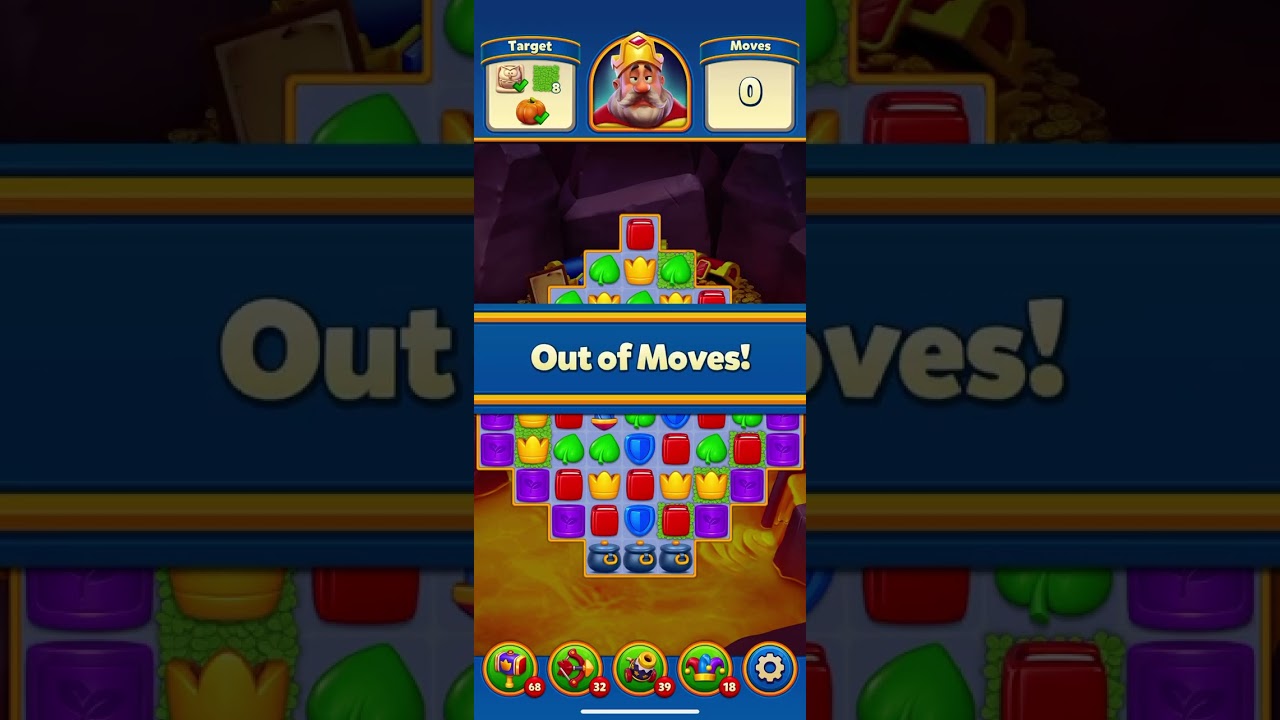 Royal Match Gameplay Level 1421-1435 (no sound sorry 😭)