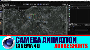 Camera Animation on Spline || Cinema 4D || Adobe Shorts