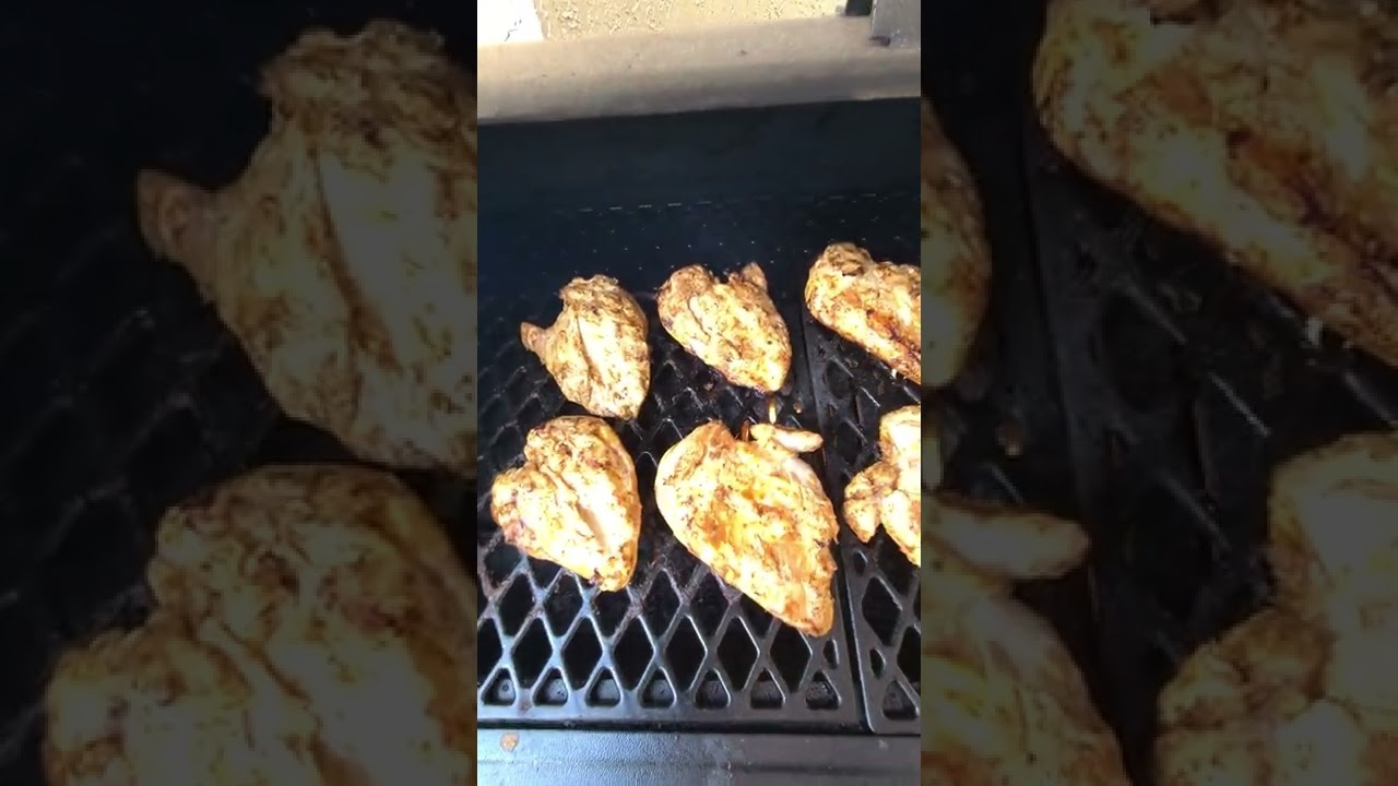 Marinated Chicken Breast Grilled on the Pit Boss Pro Series Pellet Grill