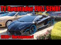 1500 Horsepower LAMBORGHINI AVENTADOR SENDS IT LEAVING CAR MEET!